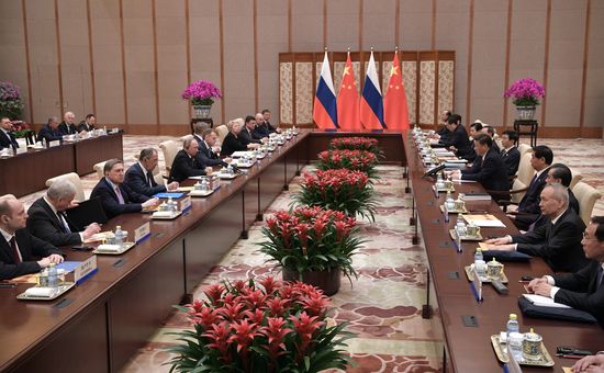 President Vladimir Putin's working visit to China