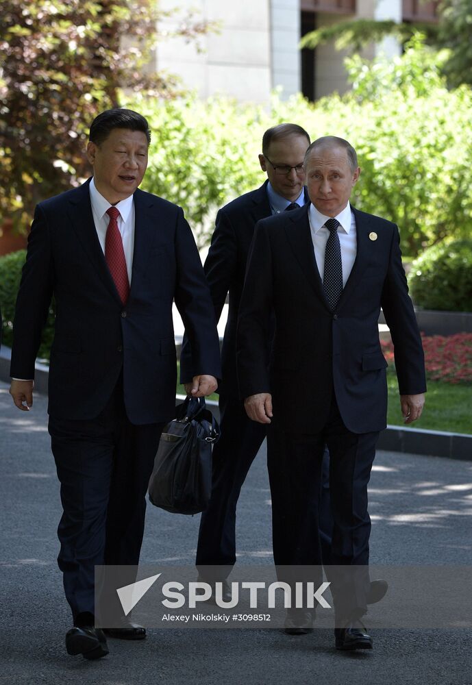 President Vladimir Putin's working visit to China