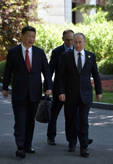 President Vladimir Putin's working visit to China