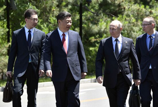 President Vladimir Putin's working visit to China