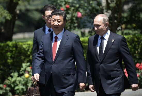 President Vladimir Putin's working visit to China