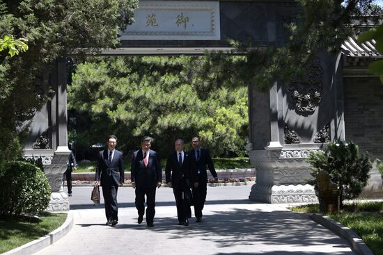 President Vladimir Putin's working visit to China