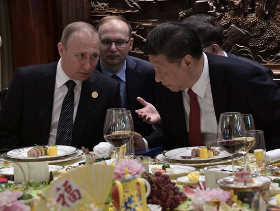 President Vladimir Putin's working visit to China
