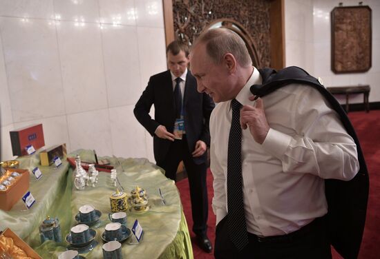 President Vladimir Putin's working visit to China