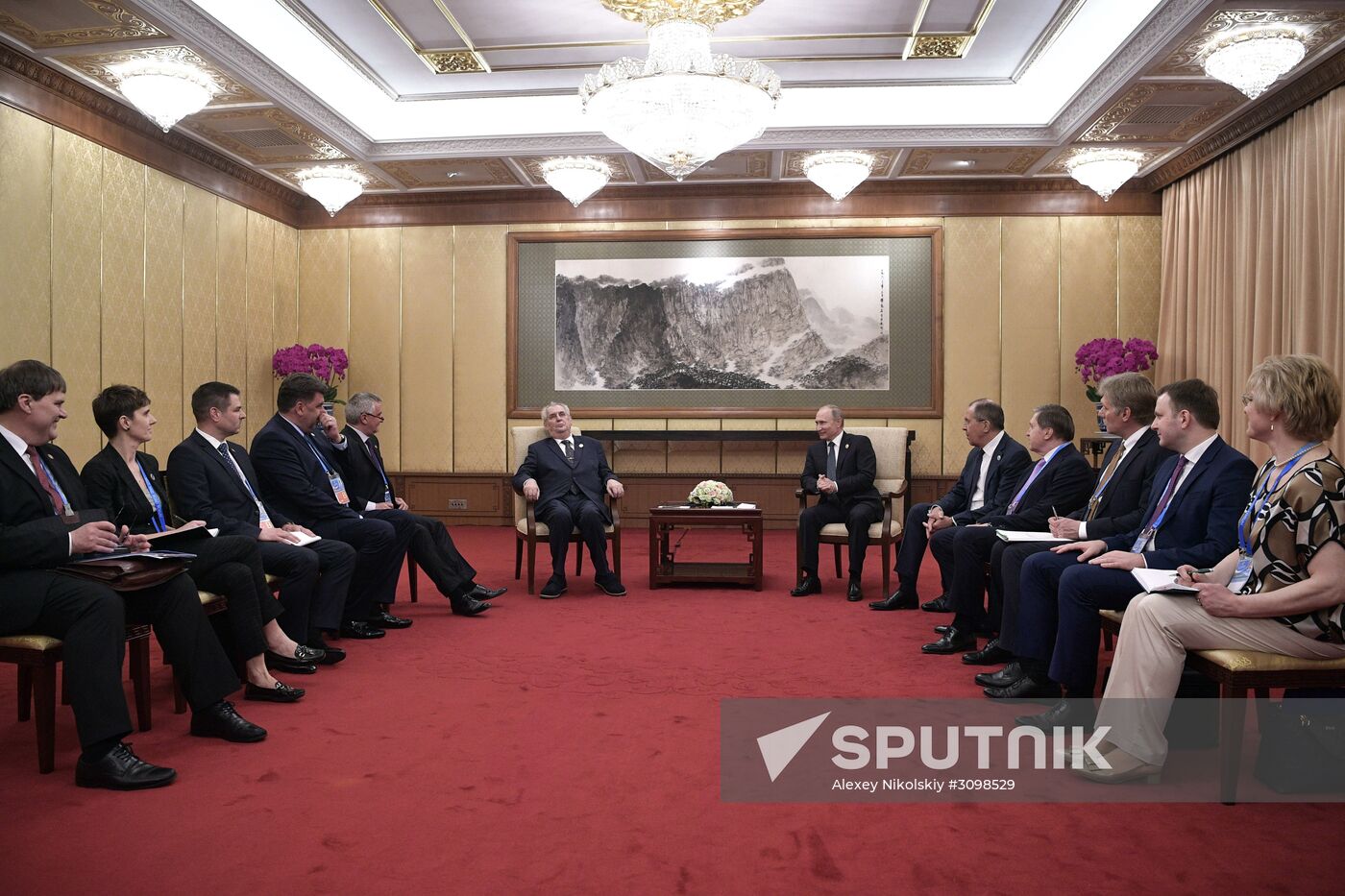 President Vladimir Putin's working visit to China