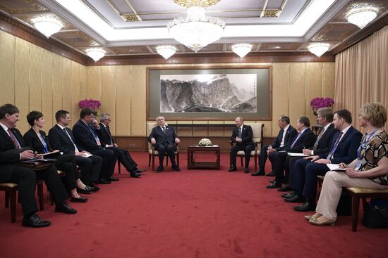 President Vladimir Putin's working visit to China