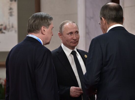 President Vladimir Putin's working visit to China