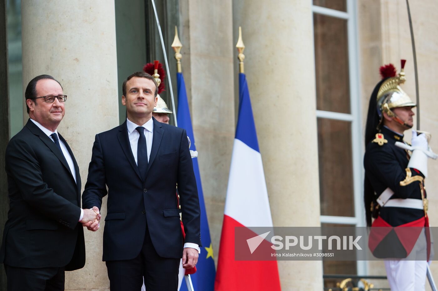 Emmanuel Macron inaugurated as French President