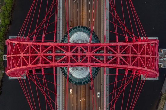 Zhivopisny Bridge in northwest Moscow