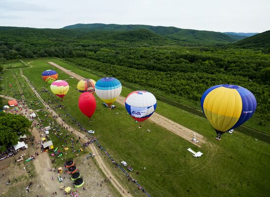 Abinsk Riviera aeronautics festival in Krasnodar Territory