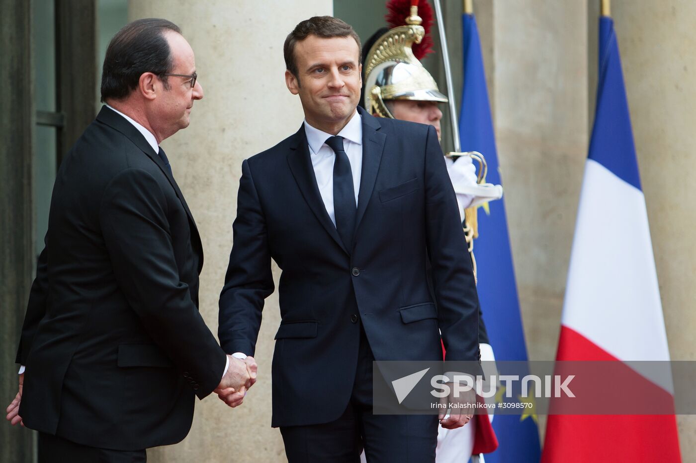 Emmanuel Macron inaugurated as French President