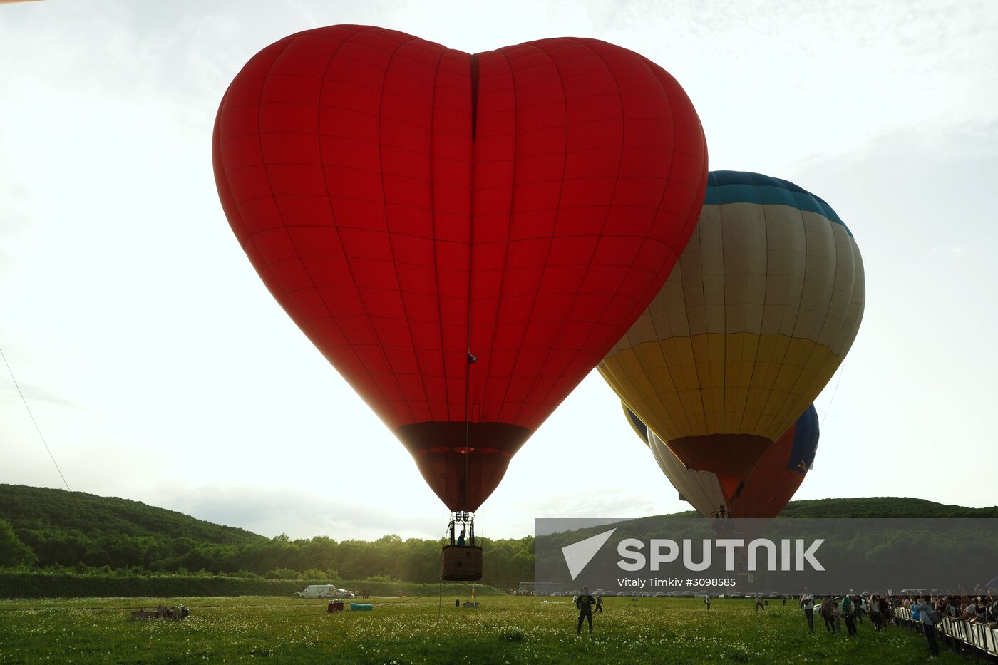 Abinsk Riviera aeronautics festival in Krasnodar Territory