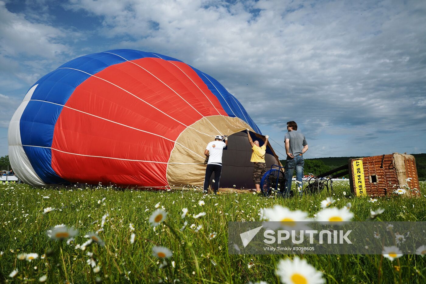 Abinsk Riviera aeronautics festival in Krasnodar Territory