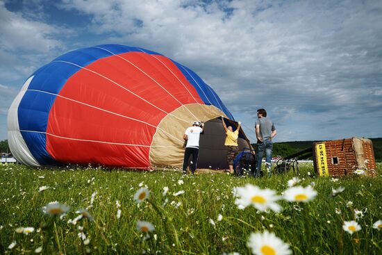 Abinsk Riviera aeronautics festival in Krasnodar Territory