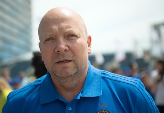 Presentation of the Russian women's national basketball team