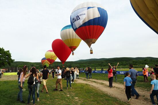 Abinsk Riviera aeronautics festival in Krasnodar Territory