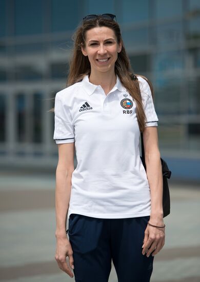 Presentation of the Russian women's national basketball team