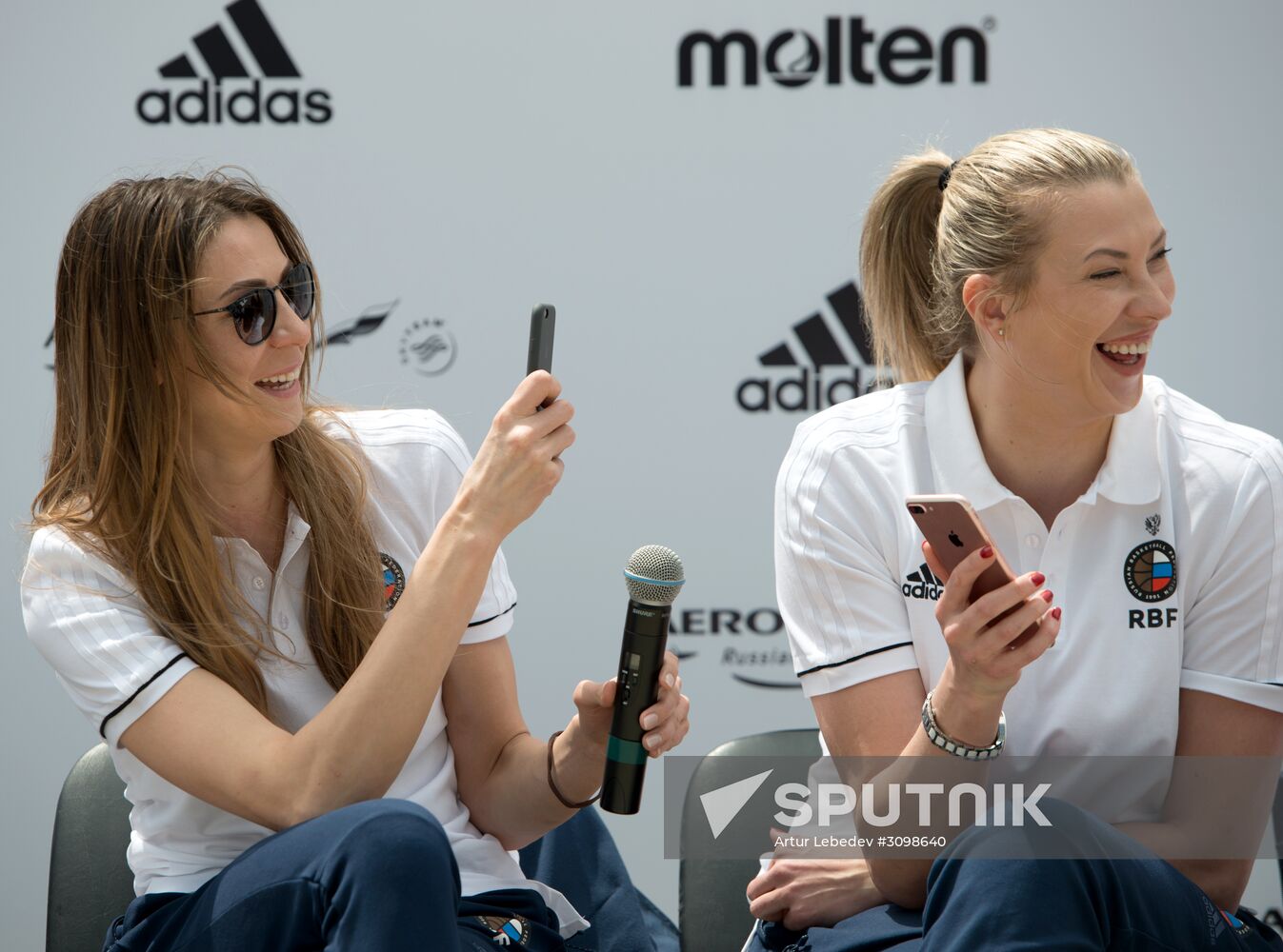Presentation of the Russian women's national basketball team
