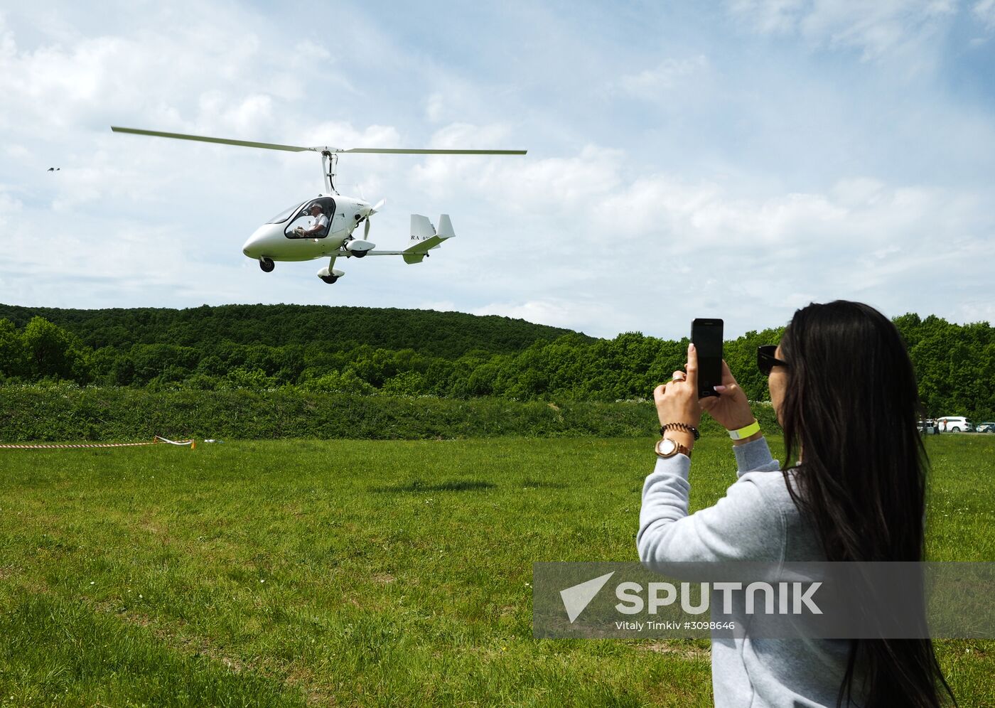 Abinsk Riviera aeronautics festival in Krasnodar Territory