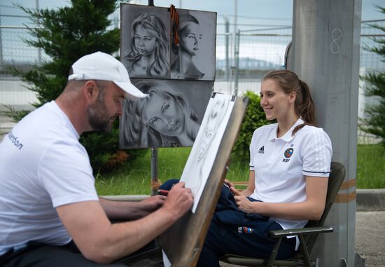 Presentation of the Russian women's national basketball team