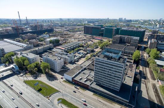 Former territory of ZIL Likhachyov car company in Moscow