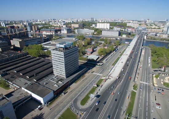 Former territory of ZIL Likhachyov car company in Moscow