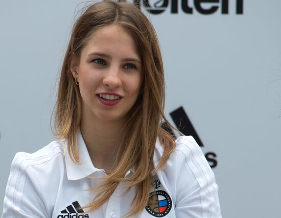Presentation of the Russian women's national basketball team