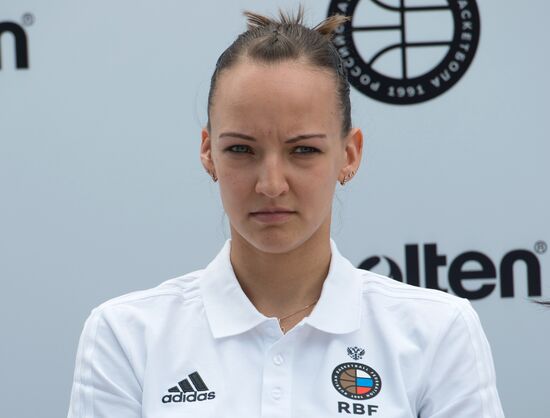 Presentation of the Russian women's national basketball team