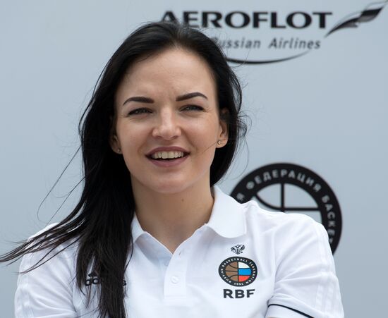 Presentation of the Russian women's national basketball team