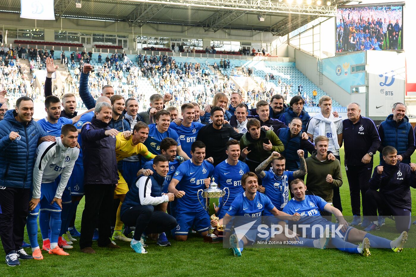 Russian Football National League. Dynamo vs. Shinnik