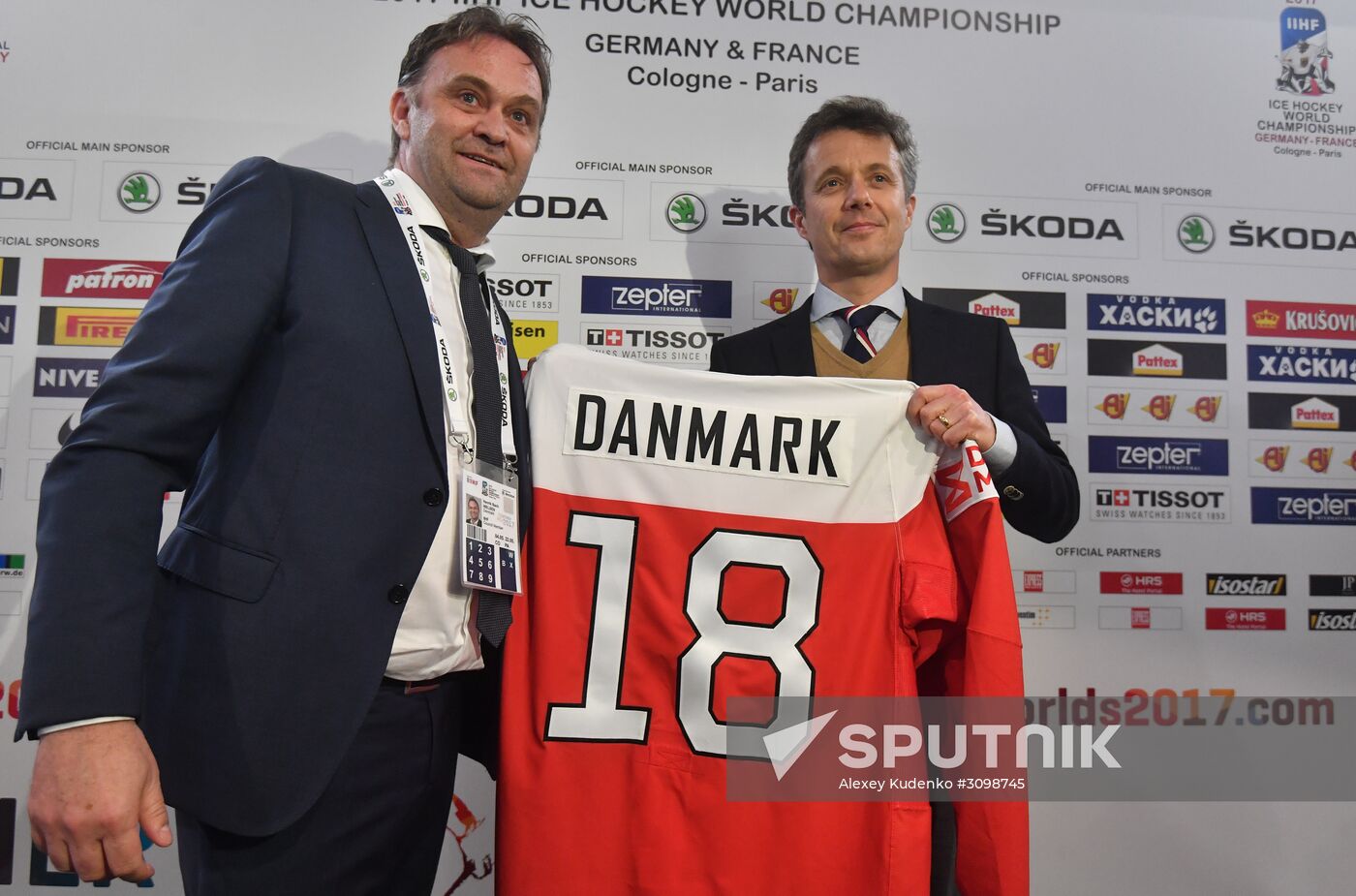 News conference on 2018 IIHF World Championship