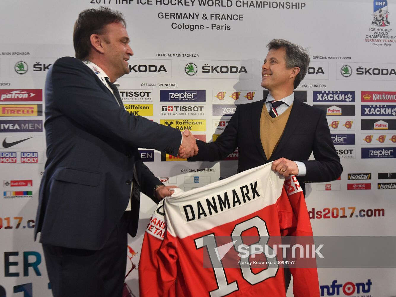News conference on 2018 IIHF World Championship