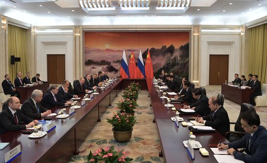 President Vladimir Putin's working visit to China