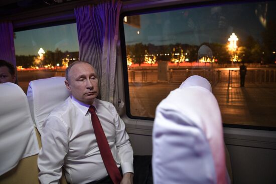 President Vladimir Putin's working visit to China