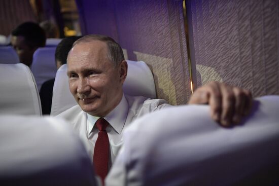 President Vladimir Putin's working visit to China