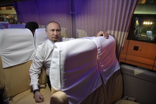 President Vladimir Putin's working visit to China