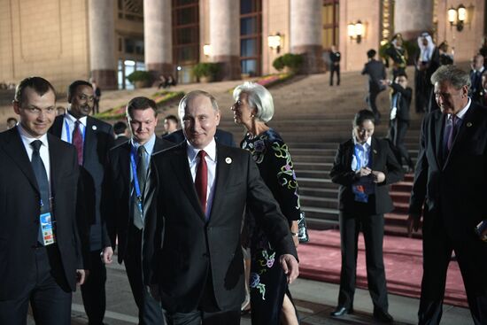 President Vladimir Putin's working visit to China
