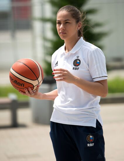 Presentation of the Russian women's national basketball team