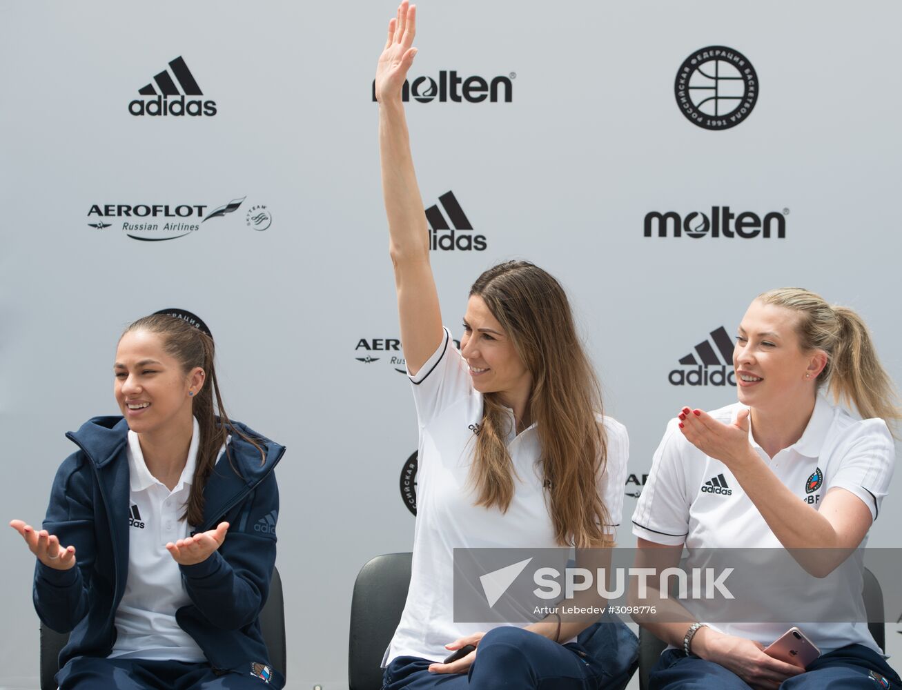 Presentation of the Russian women's national basketball team