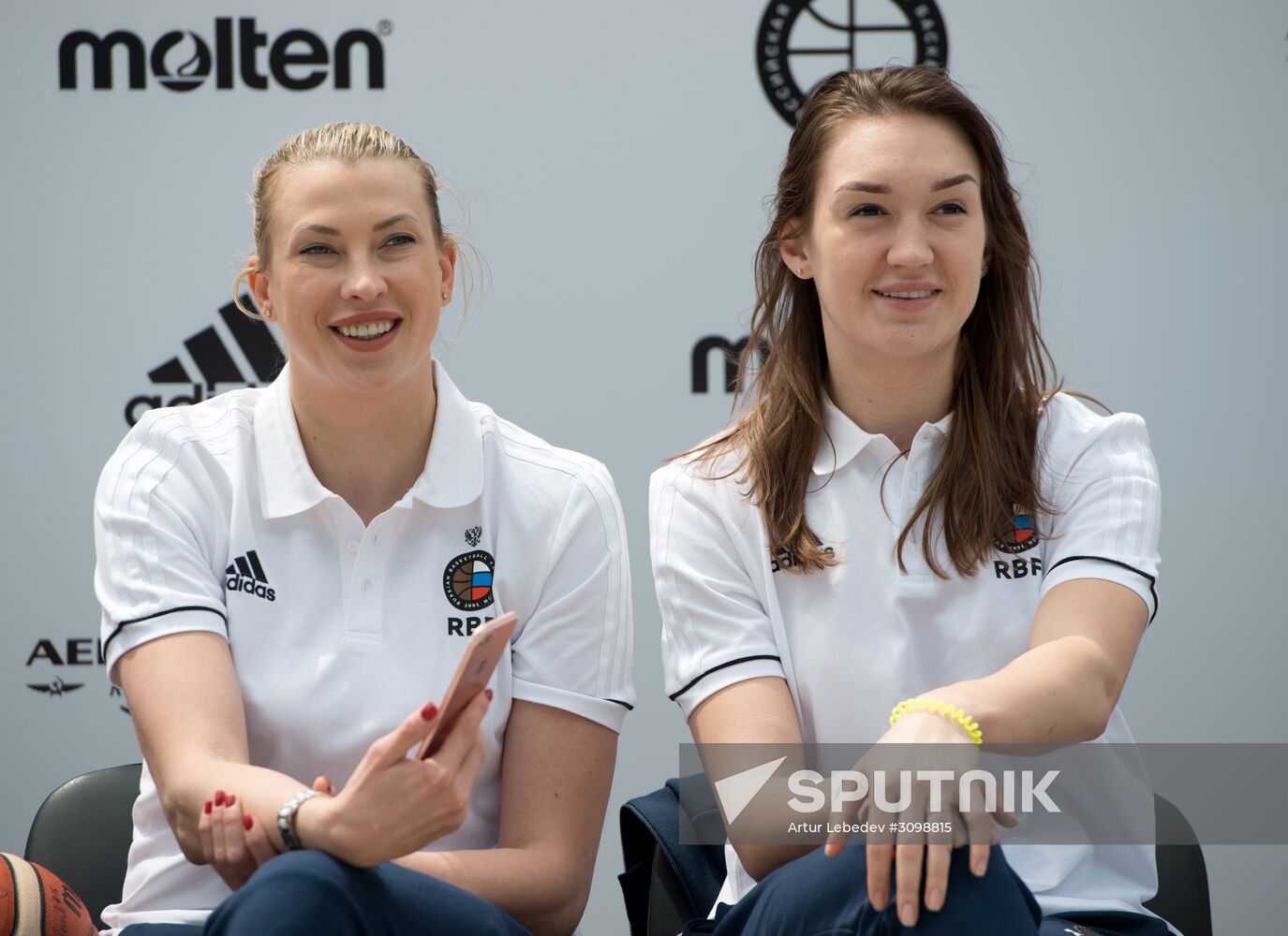 Presentation of the Russian women's national basketball team