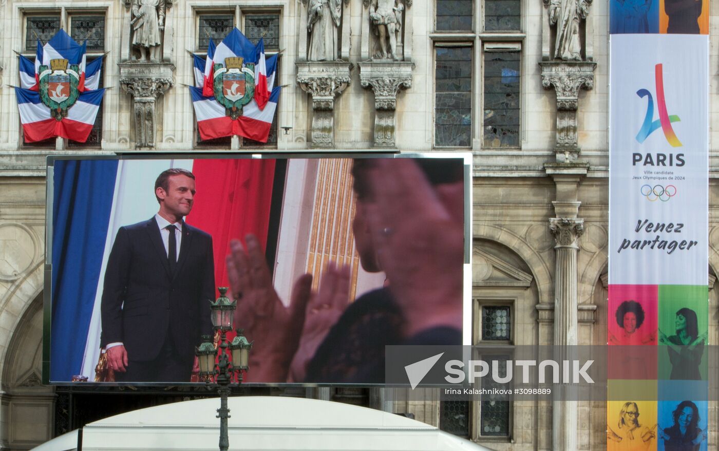 Emmanuel Macron sworn in as French President
