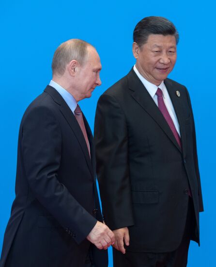 Russian President Vladimir Putin visits China. Day Two