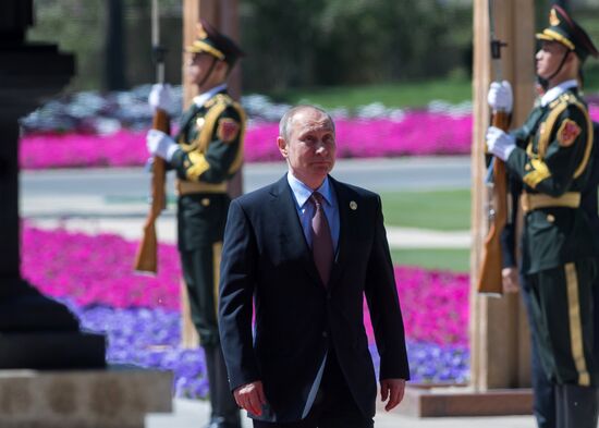 Russian President Vladimir Putin visits China. Day Two