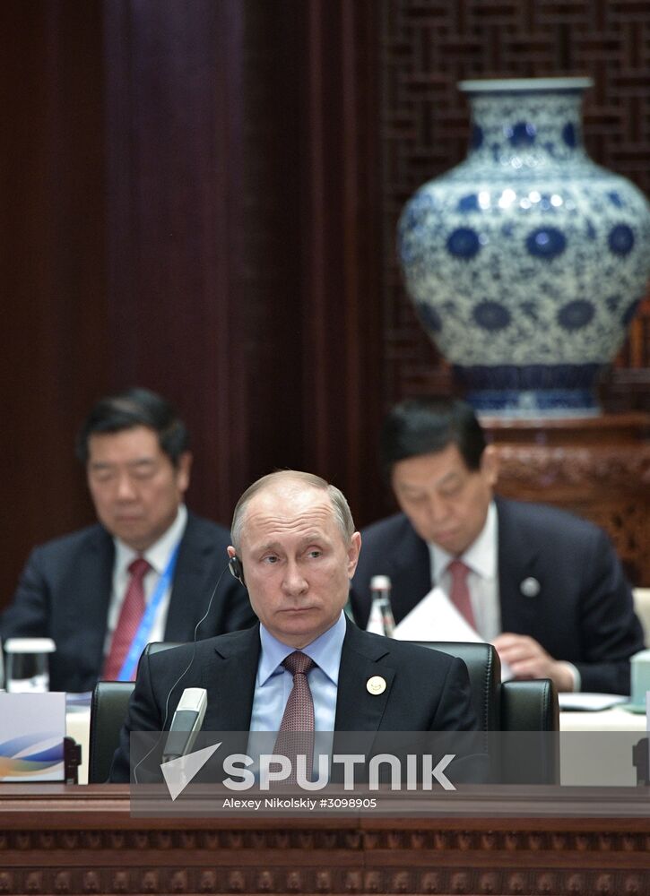 Russian President Vladimir Putin visits China. Day Two