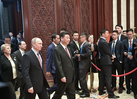 Russian President Vladimir Putin visits China. Day Two