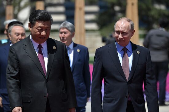 Russian President Vladimir Putin visits China. Day Two