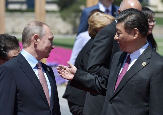 Russian President Vladimir Putin visits China. Day Two