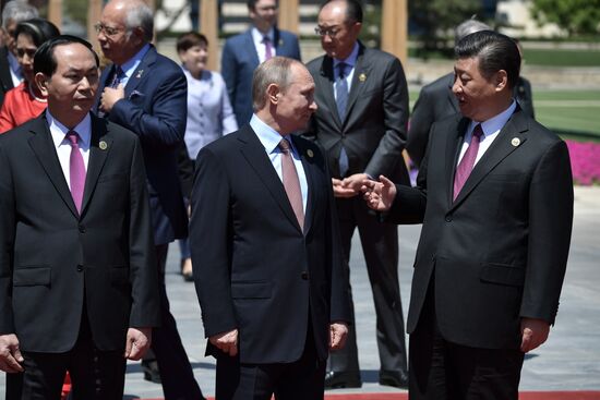 Russian President Vladimir Putin visits China. Day Two
