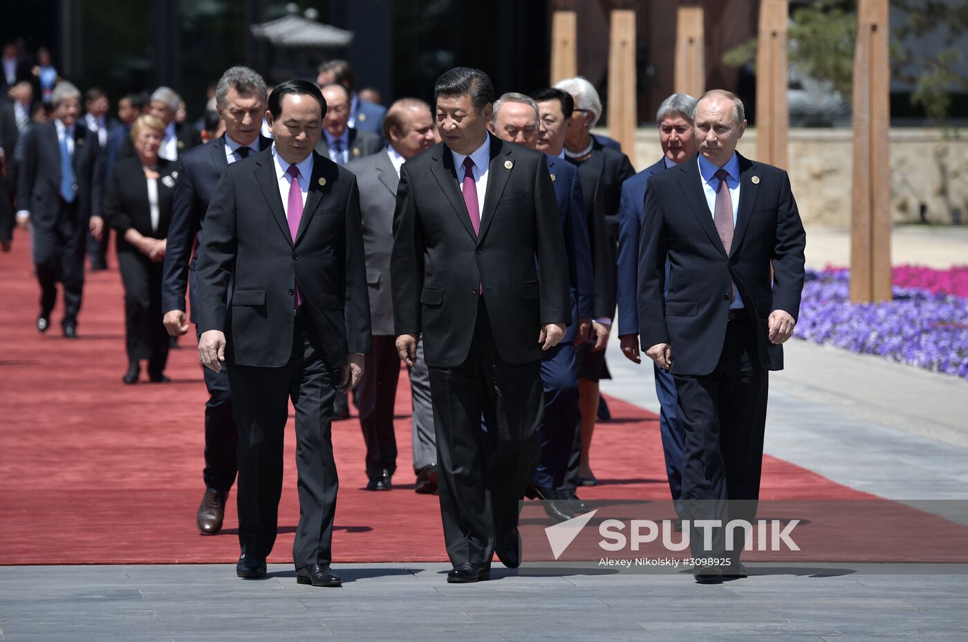 Russian President Vladimir Putin visits China. Day Two