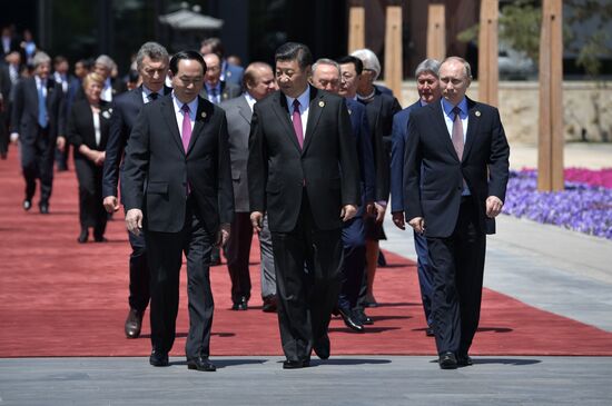 Russian President Vladimir Putin visits China. Day Two